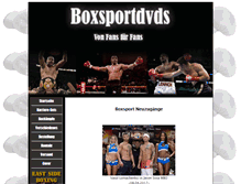 Tablet Screenshot of boxsportdvds.de